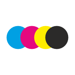 4/0 (4 kleuren bedrukking)